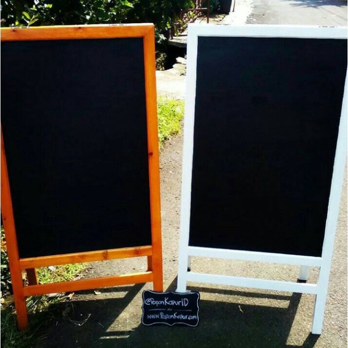 

BISA COD Papan Tulis Kapur 2 Side 60*90cm