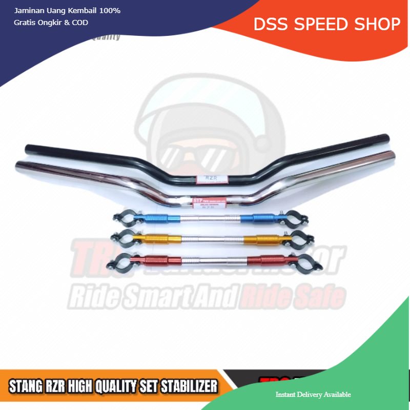 Stang RZR Satria FU Stang RZR Vixion Stang RZR Stir RZR Set Stabilizer Warna Universal  TRG High Qua