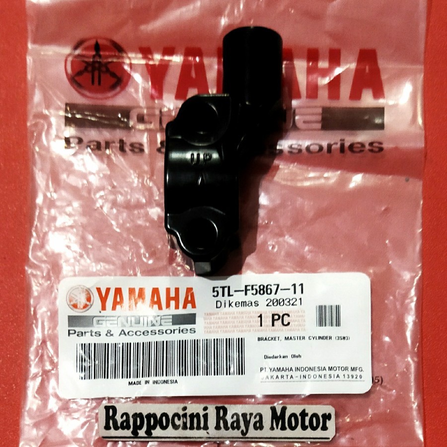 DUDUKAN / STANG SPION KANAN ORI HITAM MX / MIO J GT / FINO / M3 5TL F5867 11