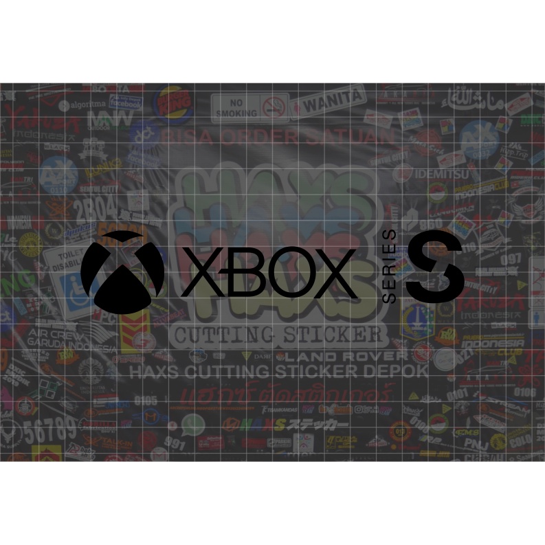 Cutting Sticker Xbox Series S Ukuran 15 Cm Untuk Mobil