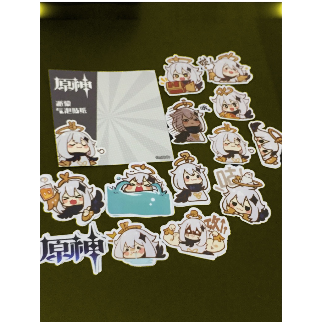 

Stiker Genshin Impact PAIMON Sticker Vinyl Waterproof