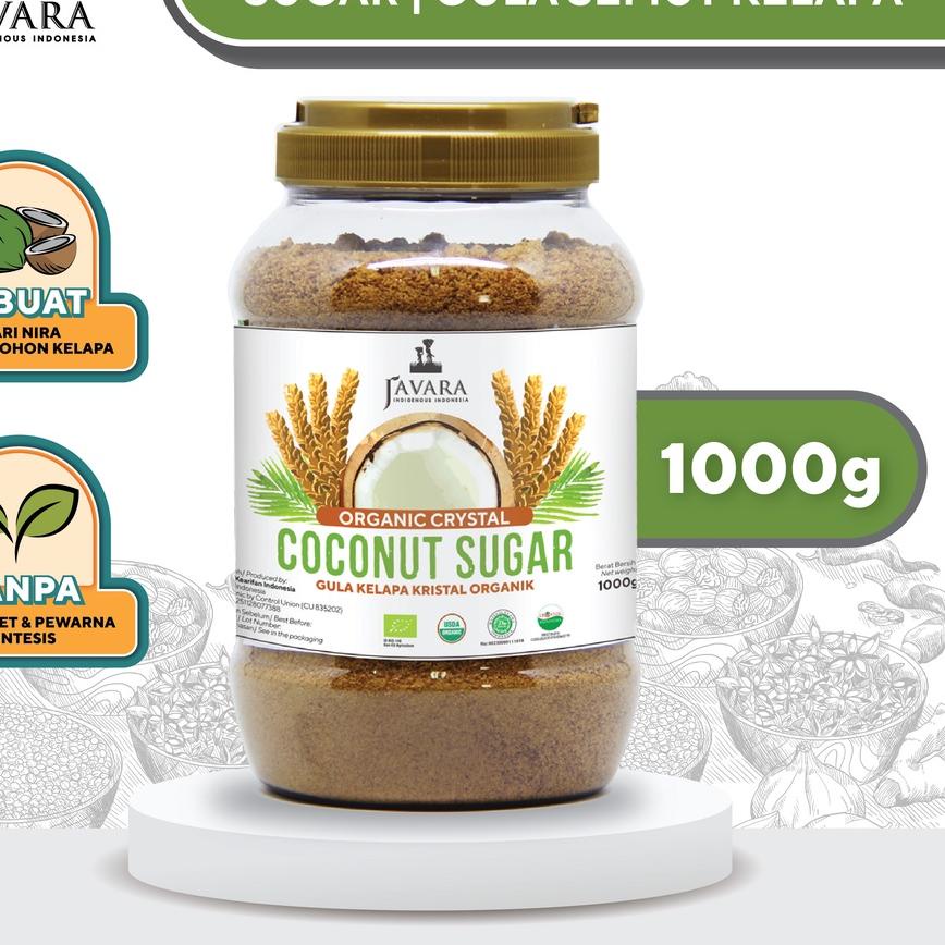 

♚ Javara Coconut Sugar Original 1kg ❊