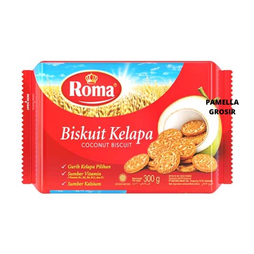 

BISKUIT ROMA KELAPA PAK 300 GR