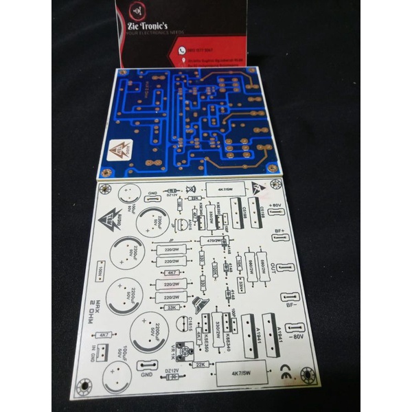 PCB TBM 2 OHM CLASS AB BAHAN FIBER
