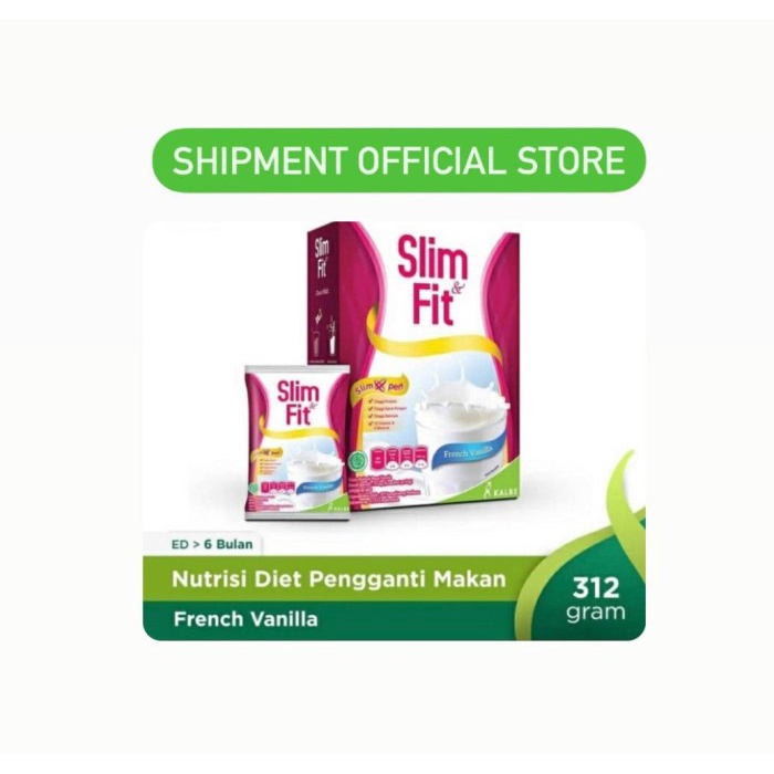 

[ COD ] Slim And Fit Susu Replacement Meal VANILLA SlimFit VANILA Pelangsing - PackingEkonomis, ATAS 5 Bulan