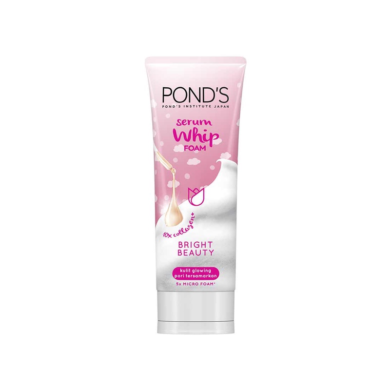 PONDS WHIP FACIAL FOAM 100 PURE BEAUTY