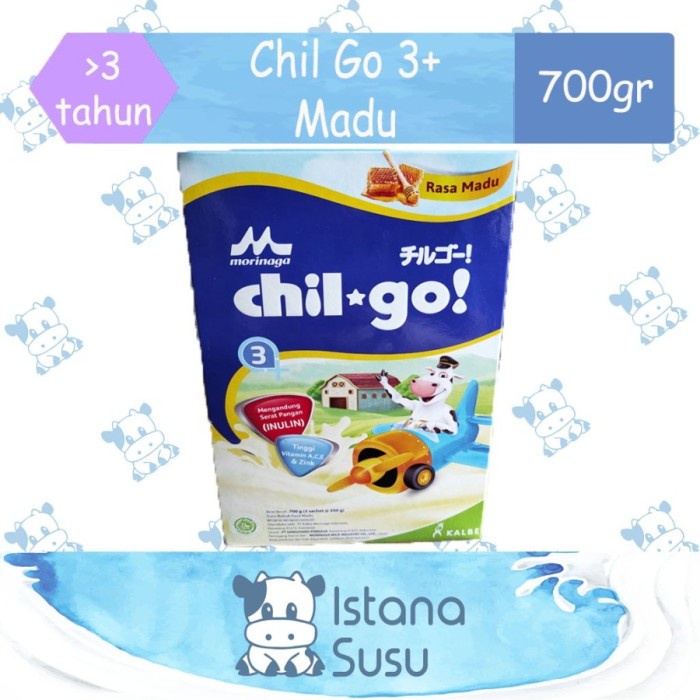

[ COD ] Chil Go Powder 3+ Madu 700gr