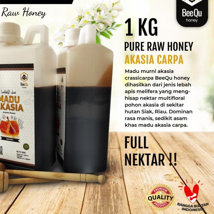 

Terlaris Today Madu Murni Asli Akasia Carva Carpa Riau 100% Pure Raw Honey - BeeQu Honey !