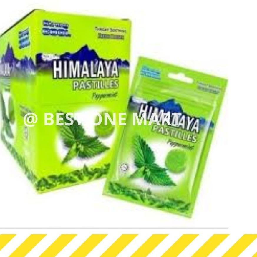 

✵ Himalaya Pastilles Peppermint / Permen Mint Himalayan Pastiles Isi 12 ◊