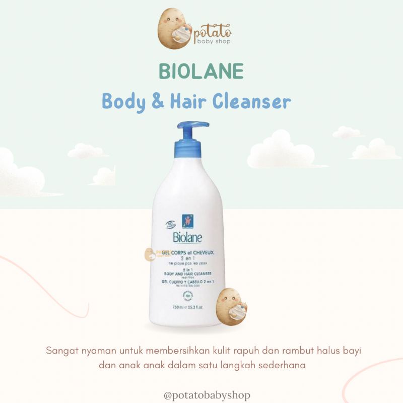 Biolane 2in1 Body And Hair Cleanser