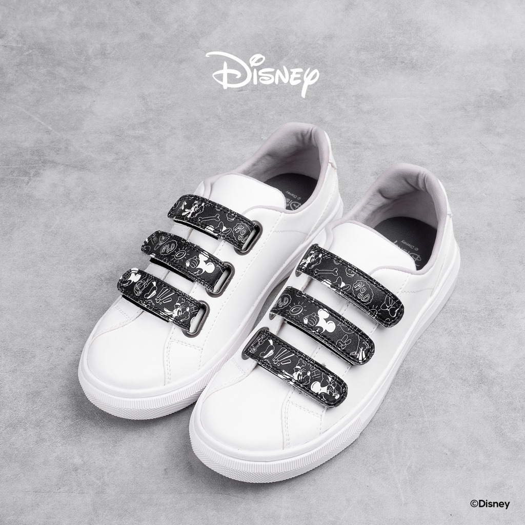 KRONIKEL DISNEY B&amp;W STRAP SHOES - Mono