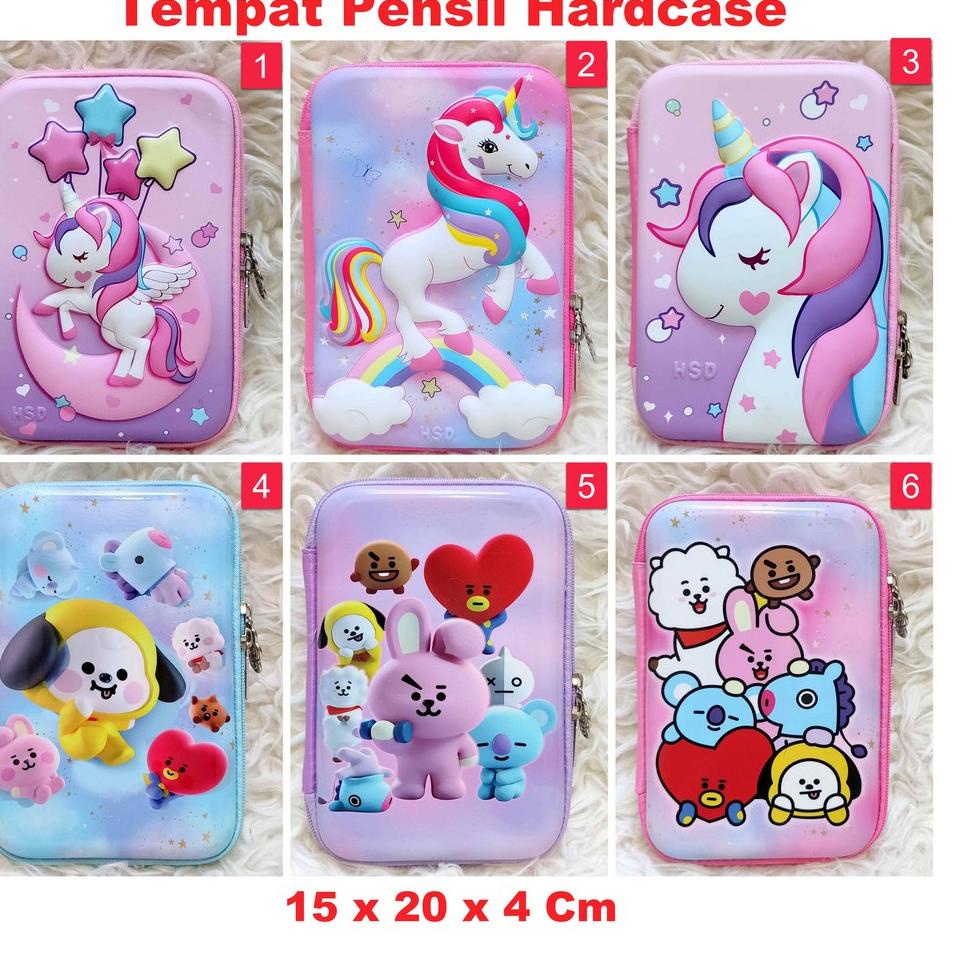 

Kejar Kejutan Tempat Pensil Anak Hardcase Boxes kotak Pencil Case HSD