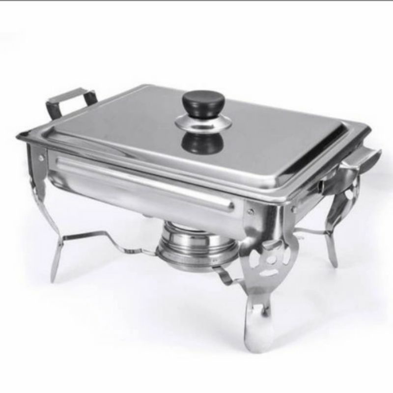 [ ⭐FREE ONGKIR⭐ ] Tempat prasmanan persegi 555 lebih tebal besar stainless foodgrade warmer square pan