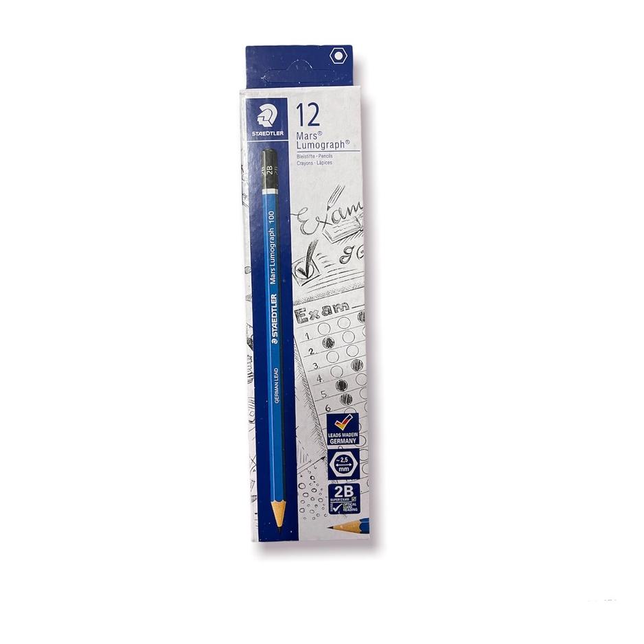 

Get On [ LUSIN ] Pensil / Pencil 2B Staedtler Mars Lumograph
