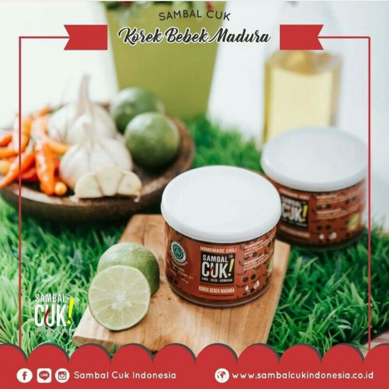 

Sambal CUK! Korek Bebek Madura / Sambal Kemasan
