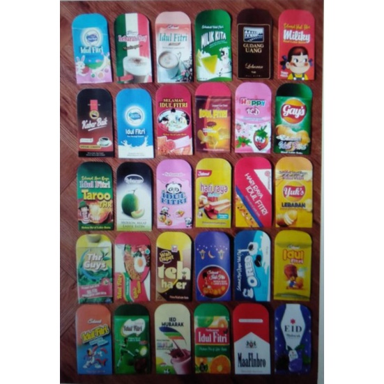 

Amplop lebaran karakter snack