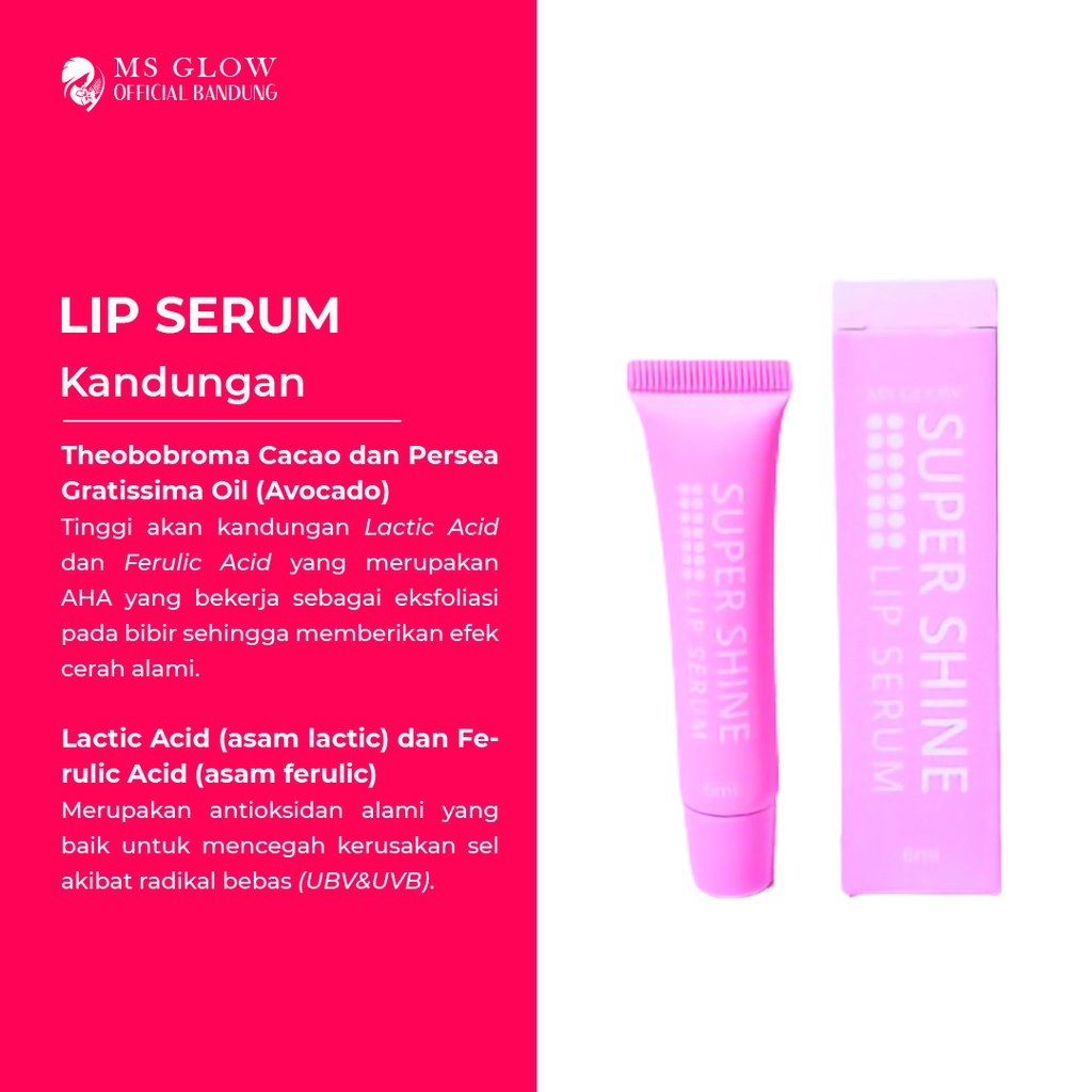 MS glow Lip Serum by Msglowofficialbandung