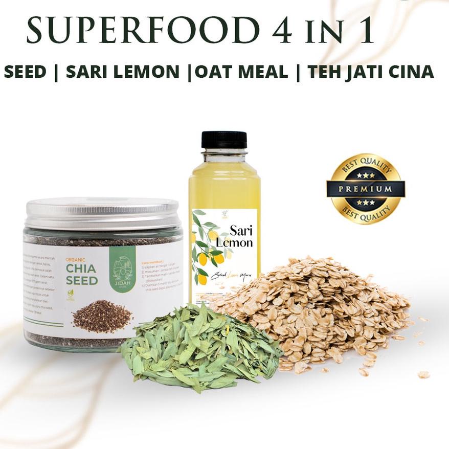 

☞ Paket Diet Super Food Asli Chia Seed biji chia Asli non GMO ➲