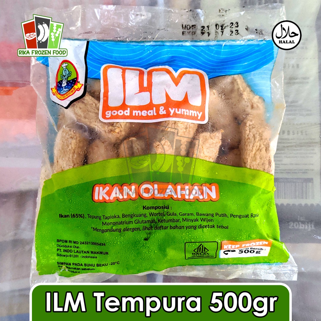 Jual Ilm Tempura Ikan 500 Gr Shopee Indonesia