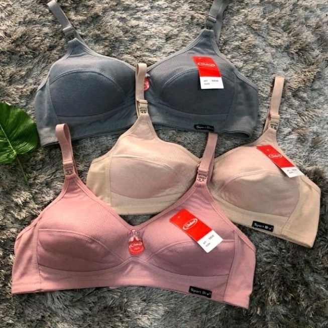 COD..BRA SPORT MOTIF BERPORI (bintik2) MEREK SHAHNAZ/bra sport SHAHNAZ tampa busa dan kawat
