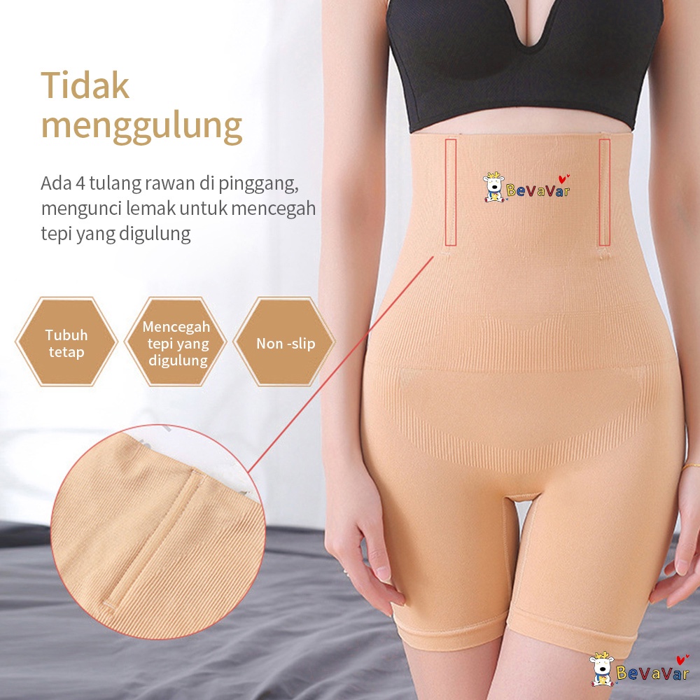 BEVAVAR Korset Celana Pelangsing Perut corset pelangsing perut Body Shaper Slimming Pants