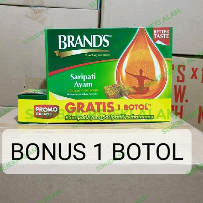 

BRAND SARIPATI AYAM CORDYCEPS UKURAN BESAR BRANDS ESSENCE OF CHICKEN TERLARIS