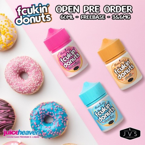 FCUKIN DONUT SERIES LIQUID 60ML BY JVS x JUICE HEAVEN