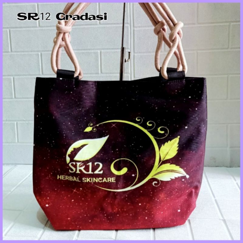 Totebag SR12 / Tas Tote printing tali sumbu by zellshop