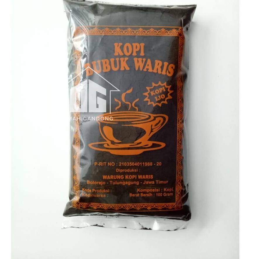 

D26 Kopi Bubuk Ijo Waris Tulungagung 100 gram RESTOCK ア