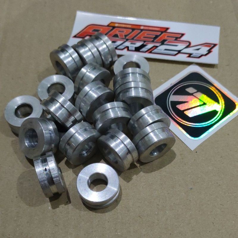 bosing adaptor penambah kaliper moge spancer bosing kaliper moge cnc 10mm/15mm