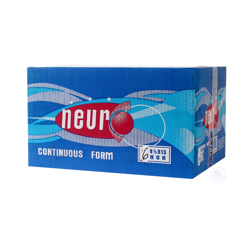 

NEURO - Continous Form 91/2 x 13 6 Ply ( K6 Neuro ) NCR - Kertas Print - Box