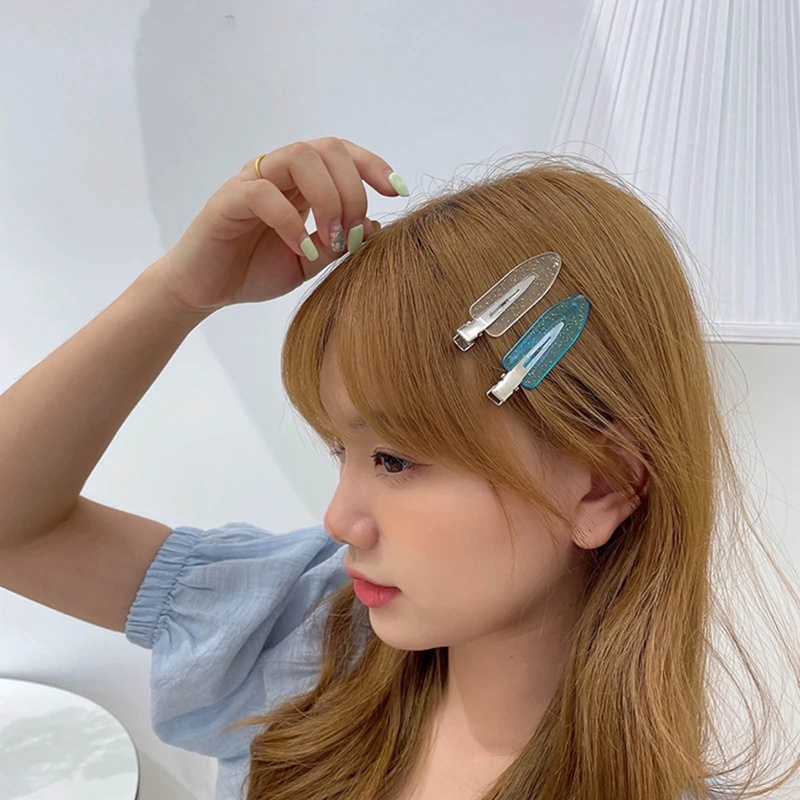 4PCS / LOT Women Hair Clips Side Bangs Fix Fringe Barrette Makeup Tools Female Ladies Girls Headwear Hairpin Hair Accessories