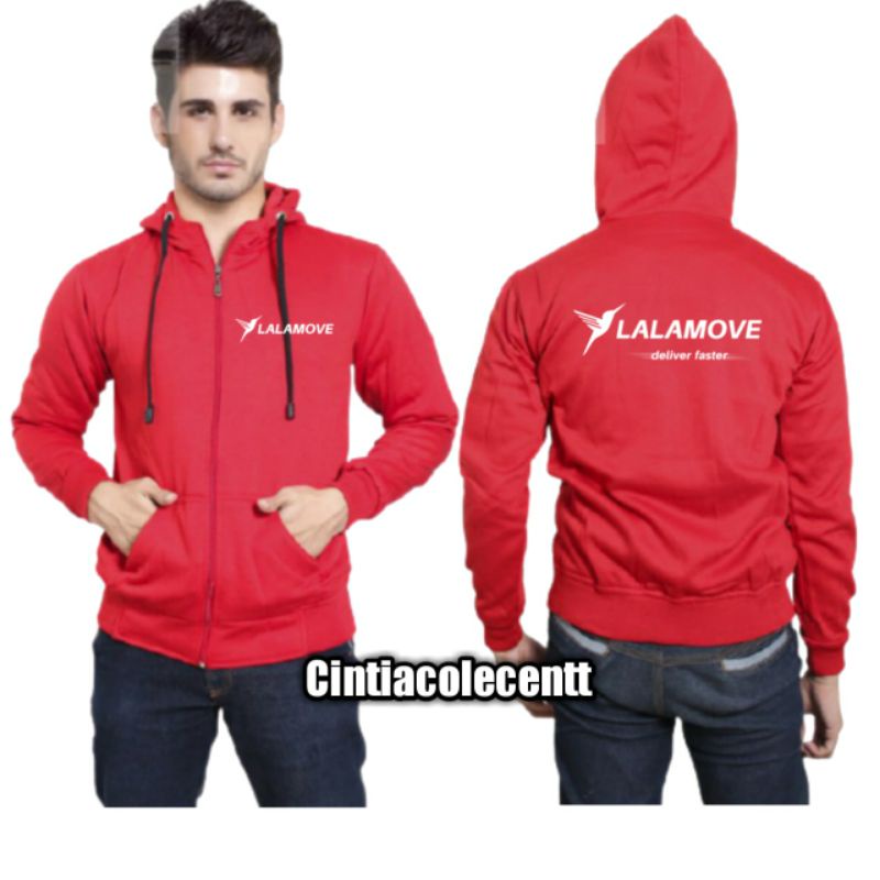 JAKET HOODIE JIPPER & JUMPER LOGO LALAMOVE/ HOODIE SWITER / MURAH DAN TERNYAMAN