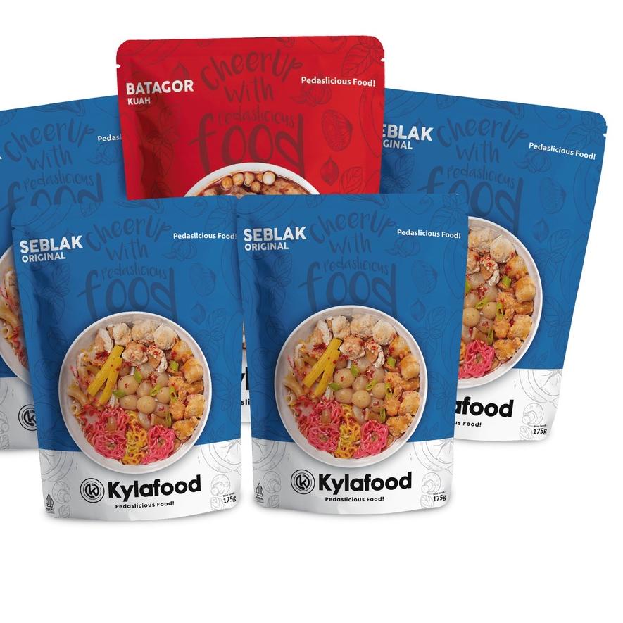 

◘ Kylafood Paket (4 Original , 1 Batagor Kuah) ➨