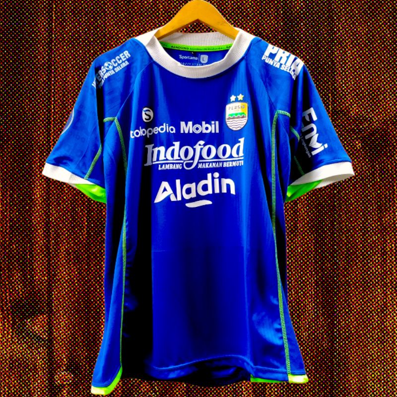 BEST SELLER PROMO baju bola Persib NEW SPONSOR jrsey kualitas GR4D30R1 logo TIMBUL 3d size M-XXL