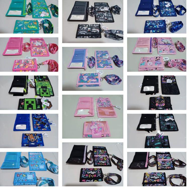 NEW STOCK Dompet smiggle anak/dompet anak/dompet smiggle/smiggle wallet