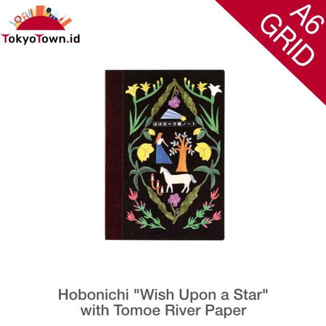 

Hobonichi Notebook A6 with Tomoe River Paper Wish Upon a Star