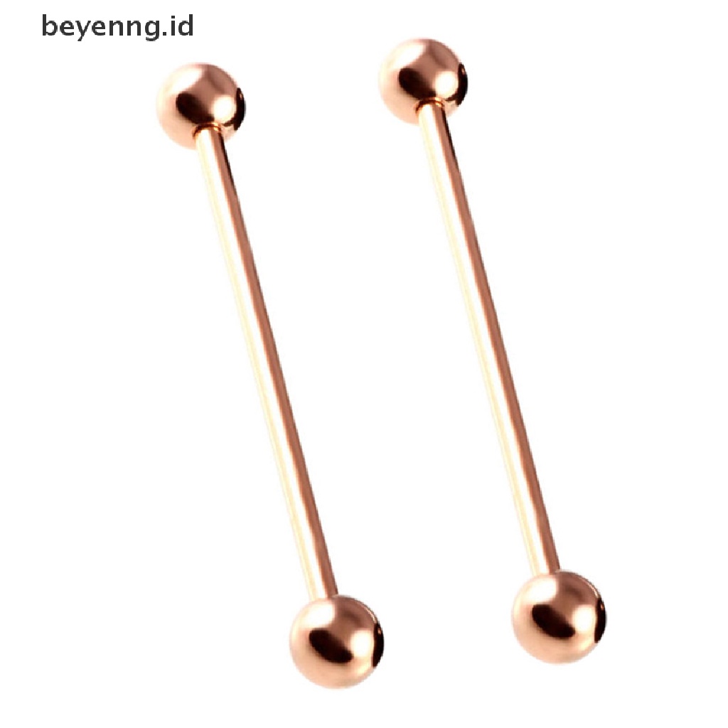 Beyen Surgical Steel Industrial Bar Scaffold Ear Barbell Ring Wanita Perhiasan Bedah Baja Industrial Bar Scaffold Ear Barbel Cincin Wanita Perhiasan2018 Bedah Baja Industrial