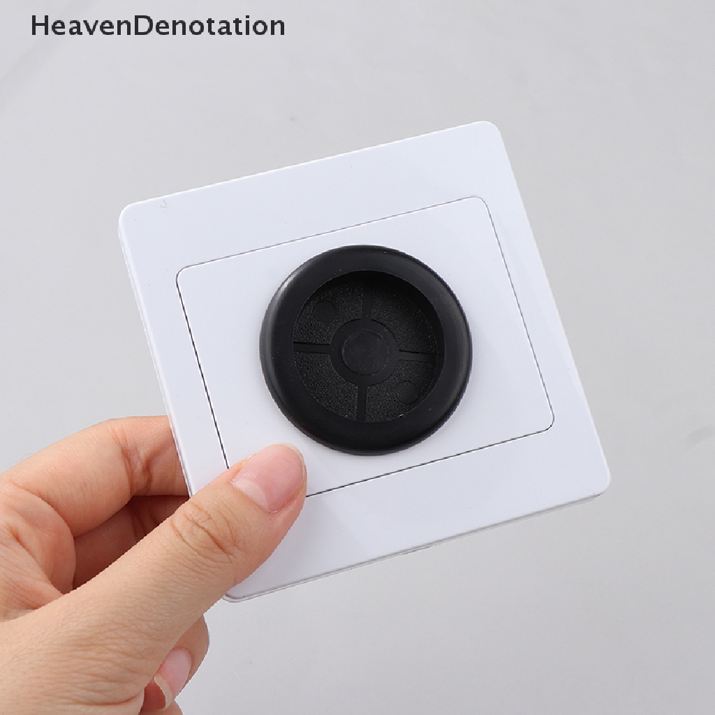 [HeavenDenotation] Stop Kontak Kabel Dengan Pad Karet Dinding Blank Panel With Outlet Hole Penutup Hias HDV