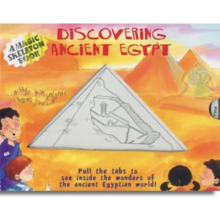 A Magic Skeleton Book: Discovering Ancient Egypt Interactive Book