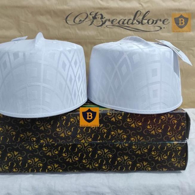 ❇ MURAH  PECI PRIA MODEL TERBARU PECI TURKI SONGKOK KOPIAH MALAYSIA ASAGOFAH PUTIH MOTIF BISA COD ➷