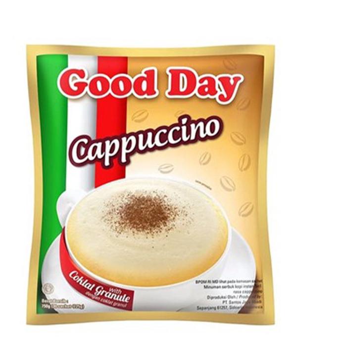 

➱ Good Day Kopi Cappuccino 30 x 25 gr ←