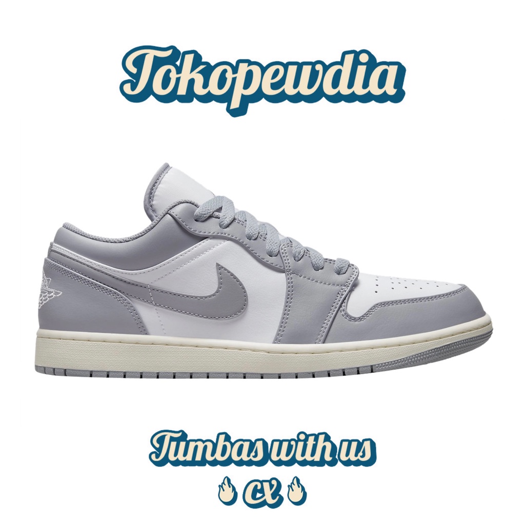 Nike Air Jordan 1 Low Vintage Grey / Stealth White