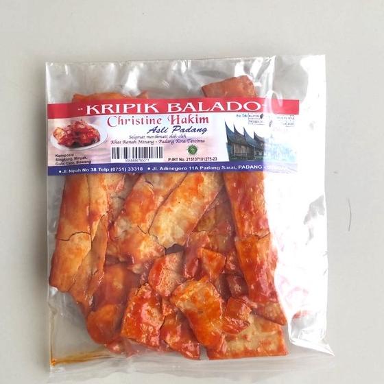 

Produk Baru Keripik Balado Panjang 250gr / Keripik Balado Padang Christine Hakim Fitur utama