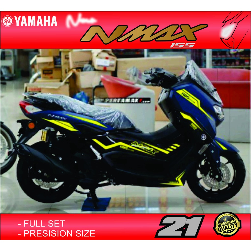 lis body cutting stiker nmax new 2021 2022 2023
