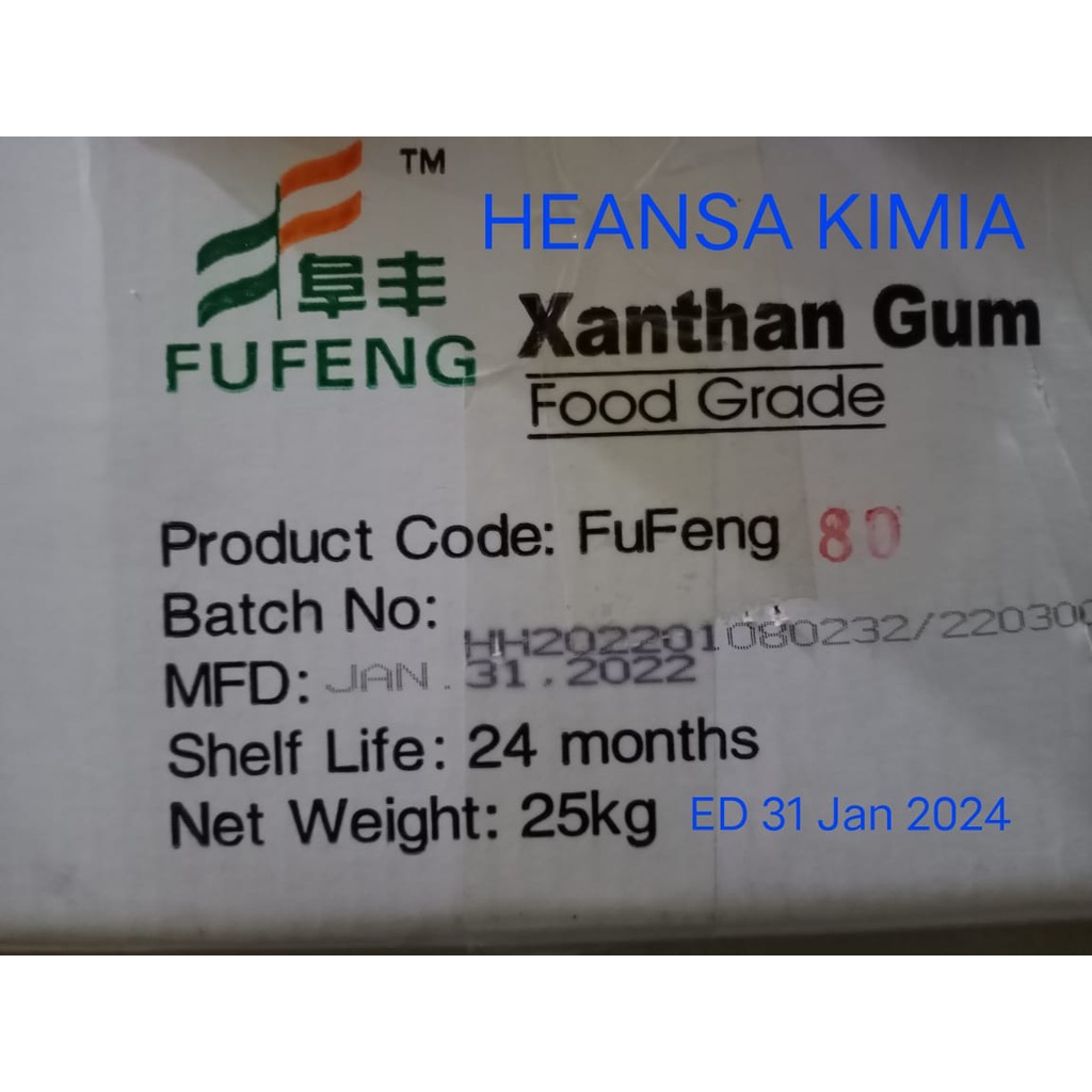 XANTHAN GUM (Food Grade) - Pengental - 1kg