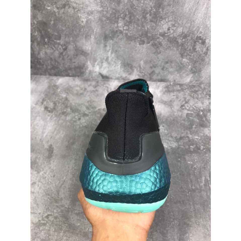 Ultra Boost 22 Core Black Mint Rush, 100% Real Pic.