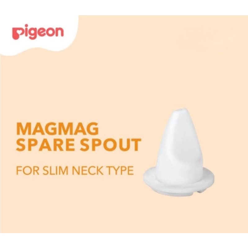 ORIGINAL Pigeon Magmag Spare Spout / Karet Putih Pigeon Spout untuk Magmag Step 2 / Spout replacement magmag spout cup