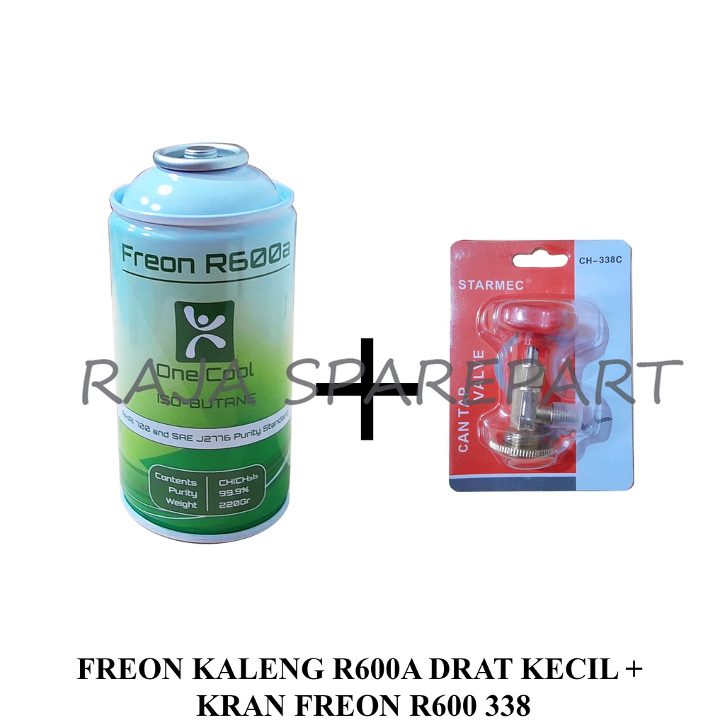 [PROMO + KRAN FREON R600A] Freon Kaleng R600A DRAT KECIL