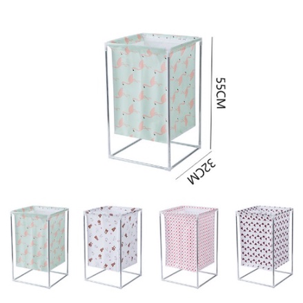 Laundry Bag Stand Multifungsi / Keranjang Baju Kotor Serbaguna A70